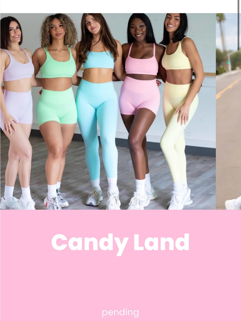 Paragon Fitwear- RecStretch Original Sculptseam
Plus Legging Cotton Candy - Picture 3 of 3